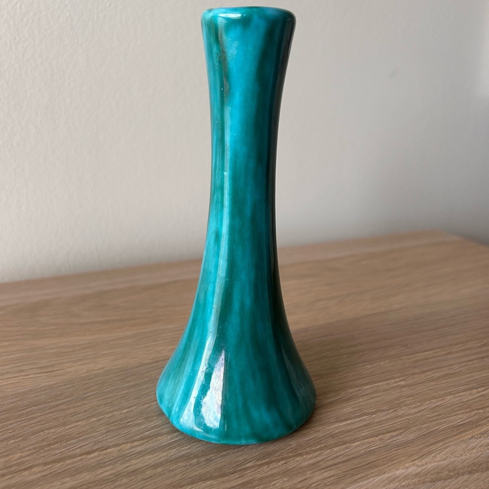 Vintage Alliston MLP Maple Leaf Pottery Keramik Handcrafted Vase Made in Canada